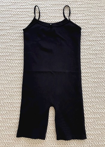 Calzedonia marka Siyah Kadın Atletik Mini Tulum - Görsel 2