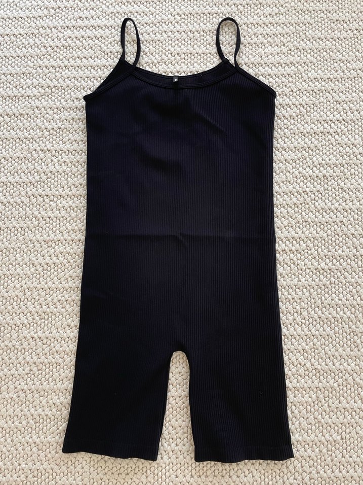 Calzedonia marka Siyah Kadın Atletik Mini Tulum - Görsel 2