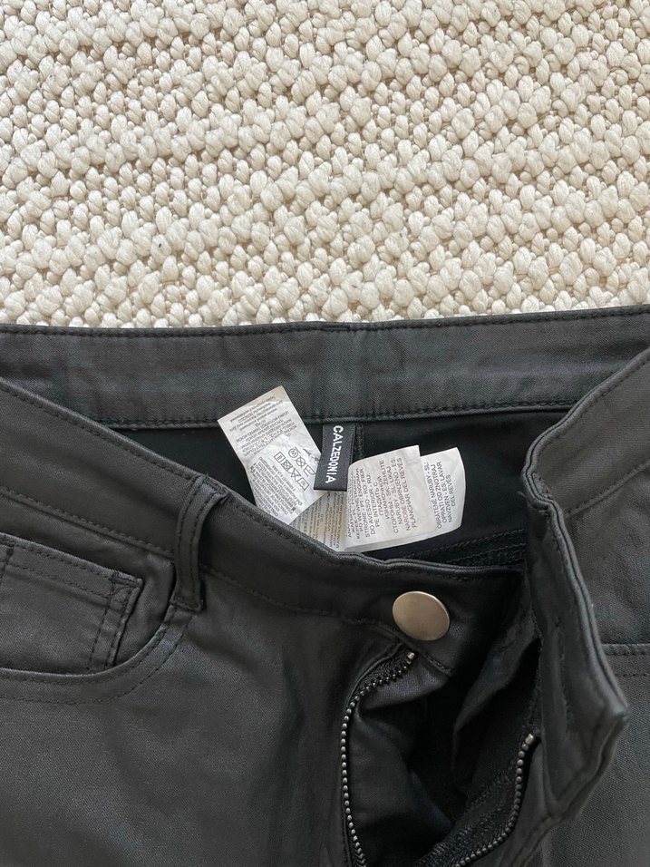 Calzedonia mum deri pantolon - Görsel 5