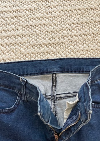 Calzedonia marka Kadın bilekte boru paça Jean - Görsel 3