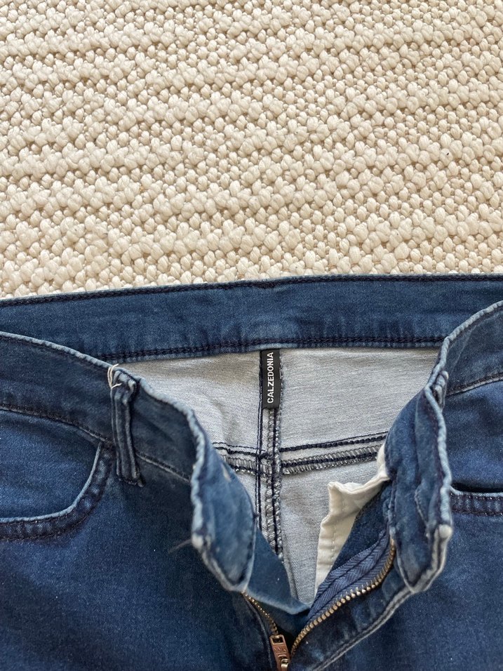 Calzedonia marka Kadın bilekte boru paça Jean - Görsel 3