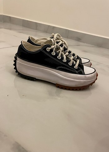 Converse Run Star Hike Unisex Siyah Platform Sneaker - Görsel 10