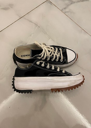 Converse Run Star Hike Unisex Siyah Platform Sneaker - Görsel 6