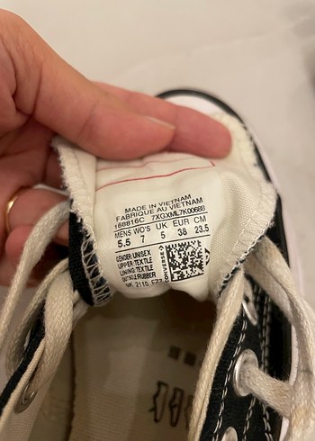 Converse Run Star Hike Unisex Siyah Platform Sneaker - Görsel 13