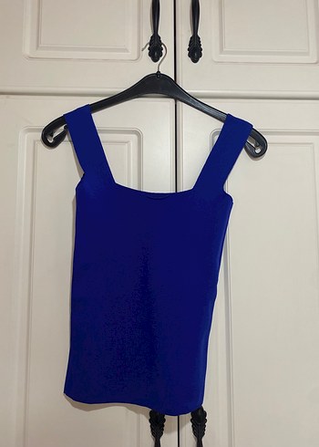 Kadın Lacivert Kolsuz Sade Atlet - Görsel 2