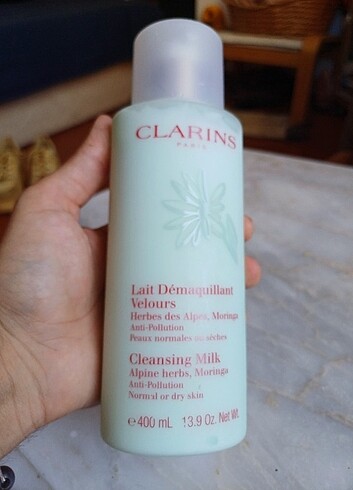Clarins yüz temizleme sütü 400ml