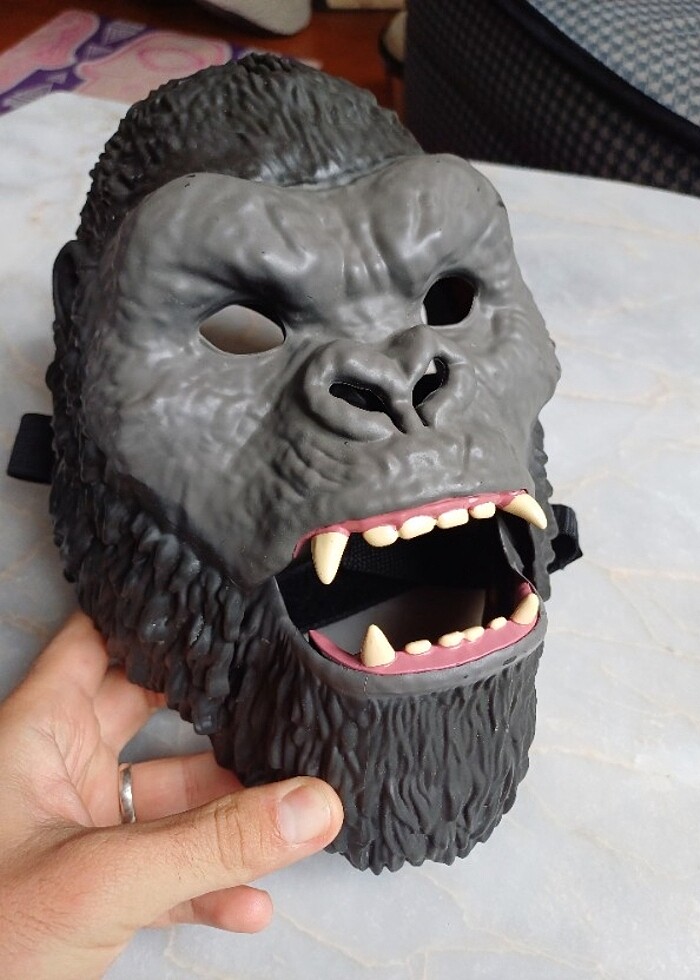 Goril sesli maske - Görsel 3