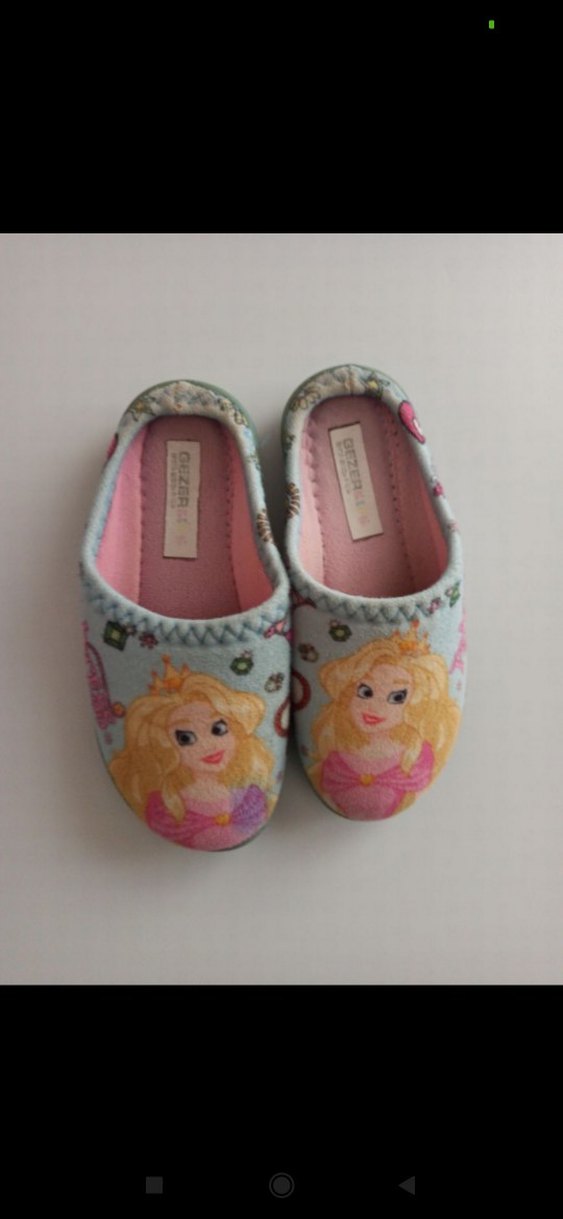 Kız Çocuk Nakışlı Pembe Sıcak Ev Terliği - Görsel 2