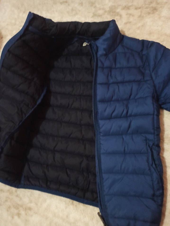 Erkek Çocuk Lacivert Sıcak Mont - Görsel 5