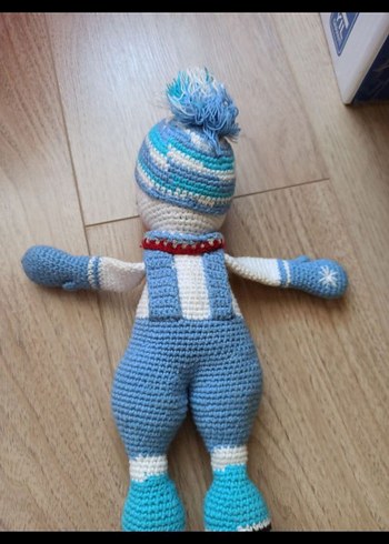 Renkli Örgü Karakter Peluş Oyuncak - Görsel 2