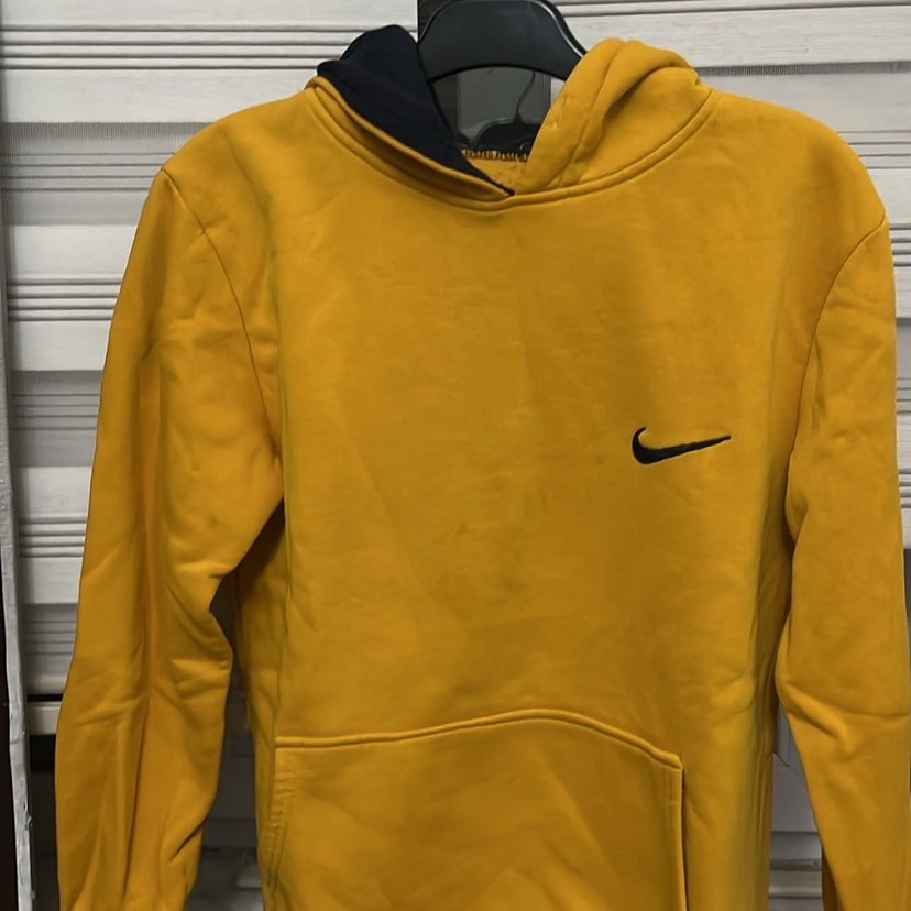 Sarı Kapüşonlu Kadın Sweatshirt - Görsel 2