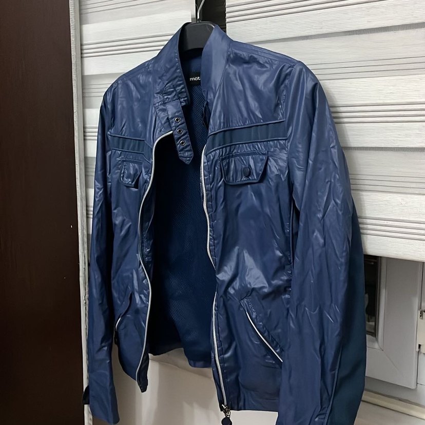 Lacivert Fermuarlı Erkek Ceket - Görsel 3