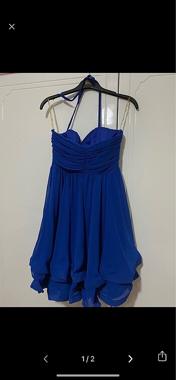 Saygın marka gece elbisesi - Görsel 2