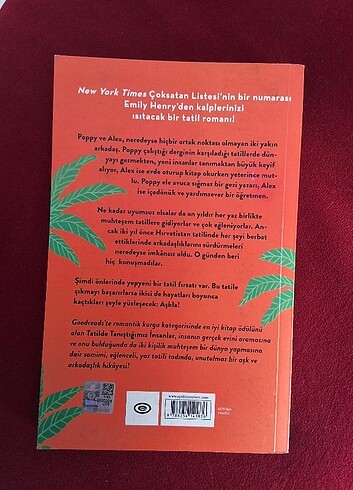 Tatilde Tanıştığımız İnsanlar Emily Henry Kitap