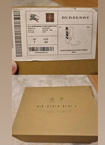 Burberry yağmur bot - Görsel 15