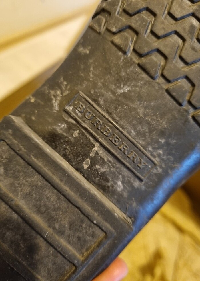 Burberry yağmur bot - Görsel 5