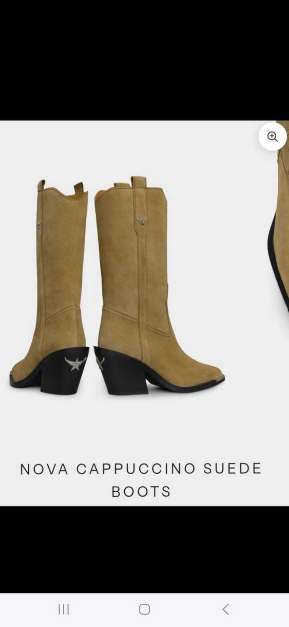 CAPPUCCINO Süet Kadın Botlar - Görsel 3