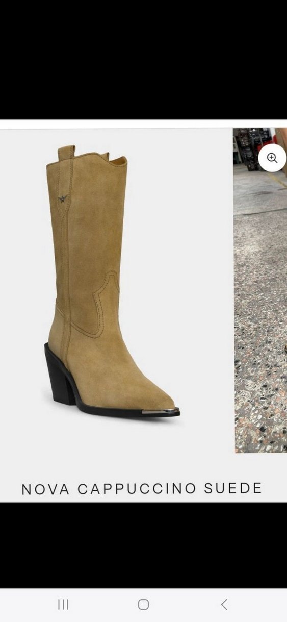 CAPPUCCINO Süet Kadın Botlar - Görsel 5