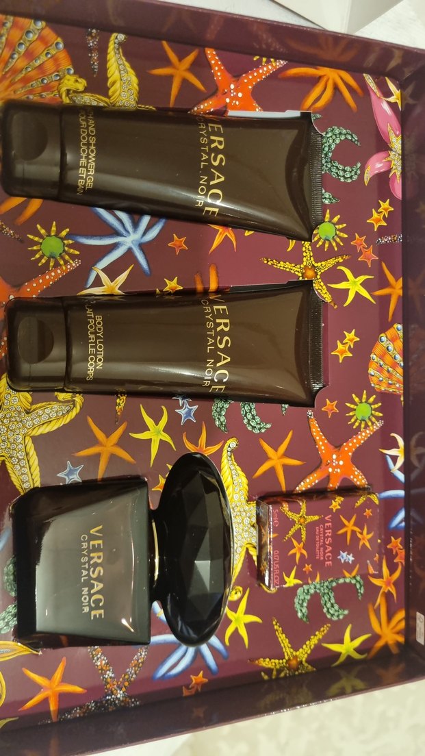 Versace Crystal Noir  EAU De toilette  Set - Görsel 4