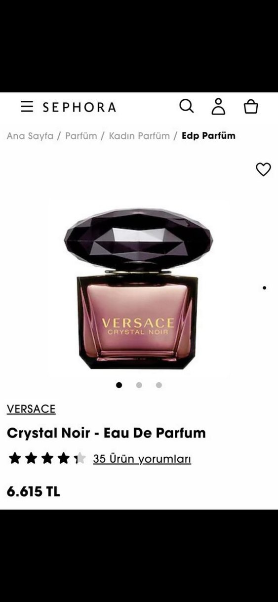 Versace Crystal Noir  EAU De toilette  Set - Görsel 5