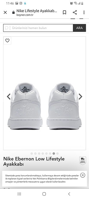 Nike nike ayakkabı 