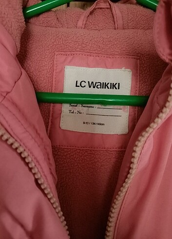 10 Yaş Beden pembe Renk Kız çocuk mont