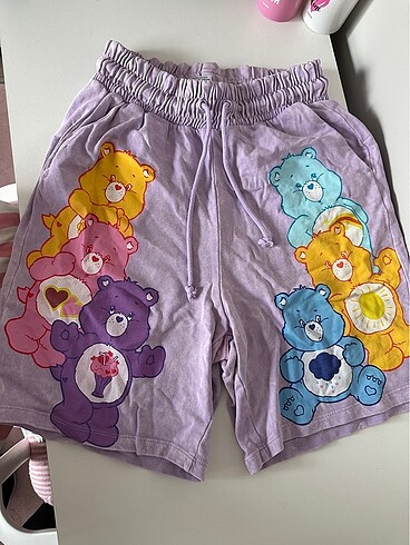 Bershka Care Bears koleksiyon şort
