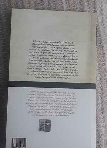 Beden Goethe/genç wertherin acıları