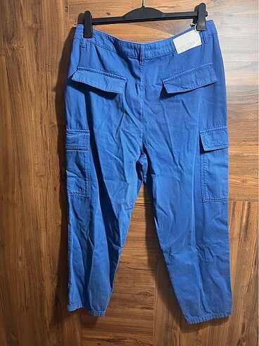 34 Beden mavi Renk Kargo pantolon