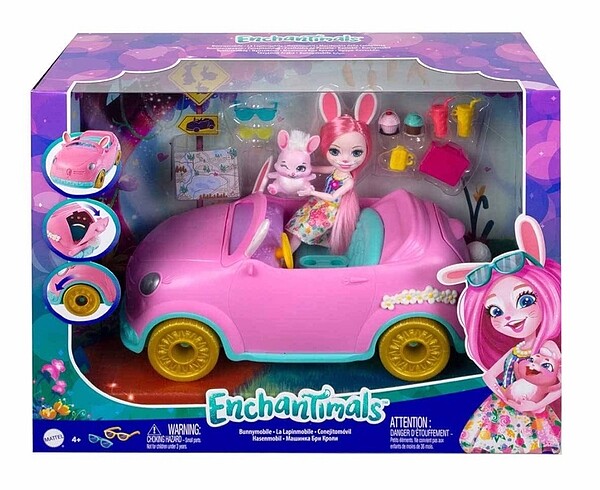  Beden Enchantimals Tavşancık Araba