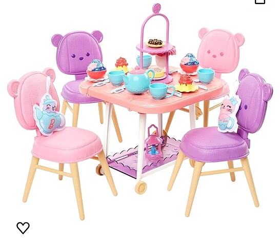 Beden Renk Barbie Bebeğim Çay Partisi Oyun Seti