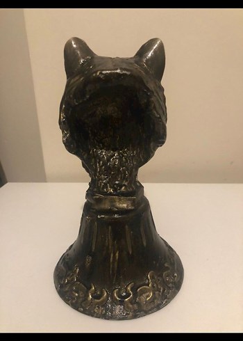 Altın Tonlu Kurt Figürü - Görsel 3