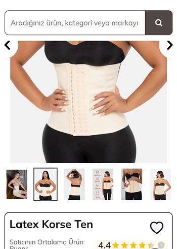 YAMUNA MARKA Dikişsiz Hemşire Korsesi. lateks korse - Görsel 8