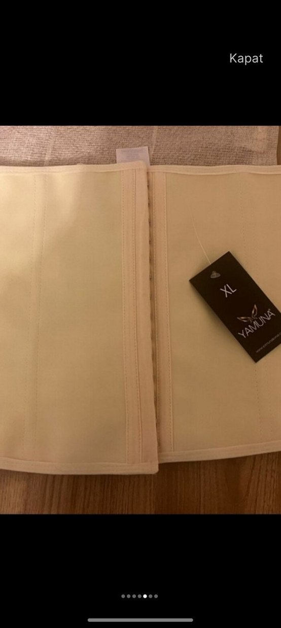 YAMUNA MARKA Dikişsiz Hemşire Korsesi. lateks korse - Görsel 4