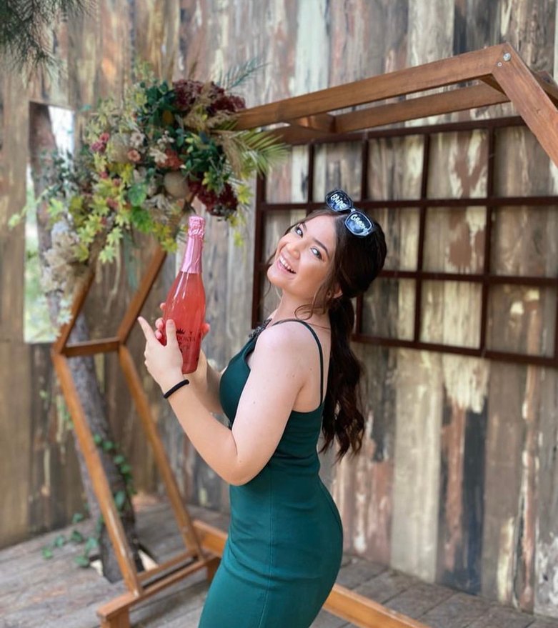 Parlak Yeşil Taşlı Uzun Abiye Elbise - Görsel 3