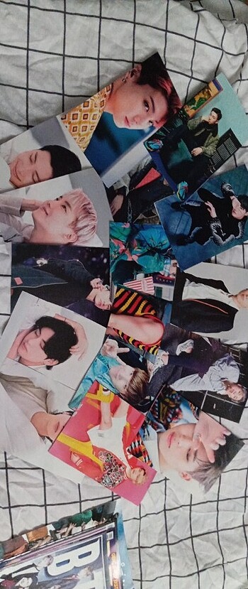  Beden Renk Bts 3 set poster 