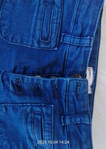 6 Yaş Beden beyaz Renk Koton kız çocuk pantolon