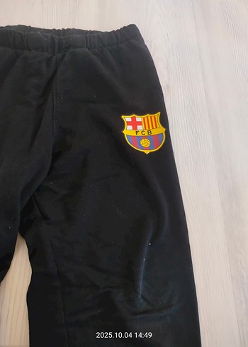 10 Yaş Beden Siyah Erkek Çocuk Streetwear Eşofman Altı