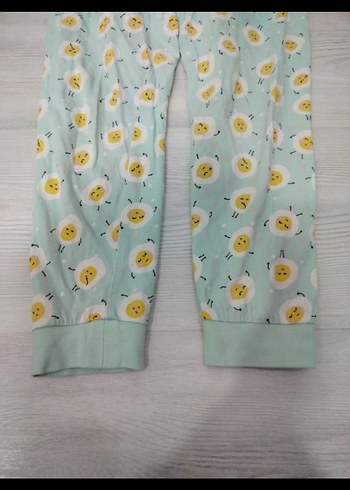 Penti Kız Çocuk Sarı Çiçek Desenli Pijama