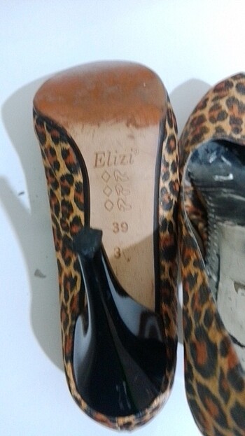 Platform topuklu ayakkabı - Görsel 4