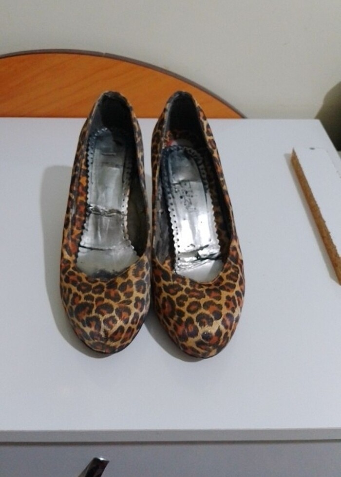 Platform topuklu ayakkabı - Görsel 2