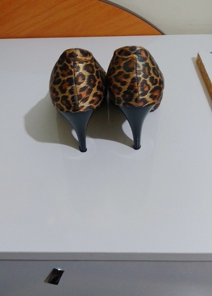 Platform topuklu ayakkabı - Görsel 3