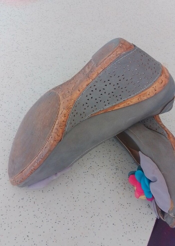 Doldu topuk ayakkabı 39 numara - Görsel 3