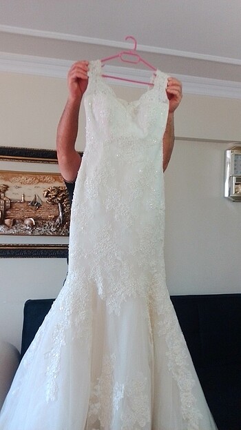 Balık model gelinlik - Görsel 3