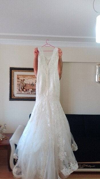 Balık model gelinlik - Görsel 4