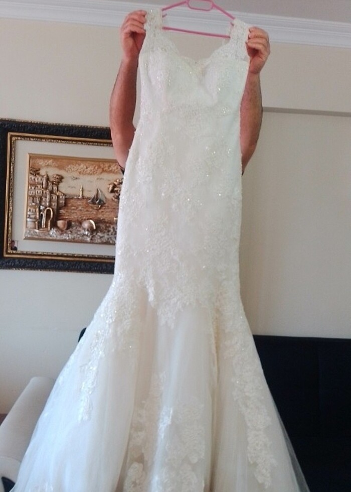 Balık model gelinlik - Görsel 2