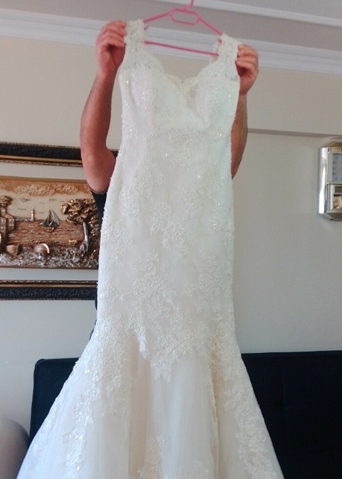 Balık model gelinlik - Görsel 3