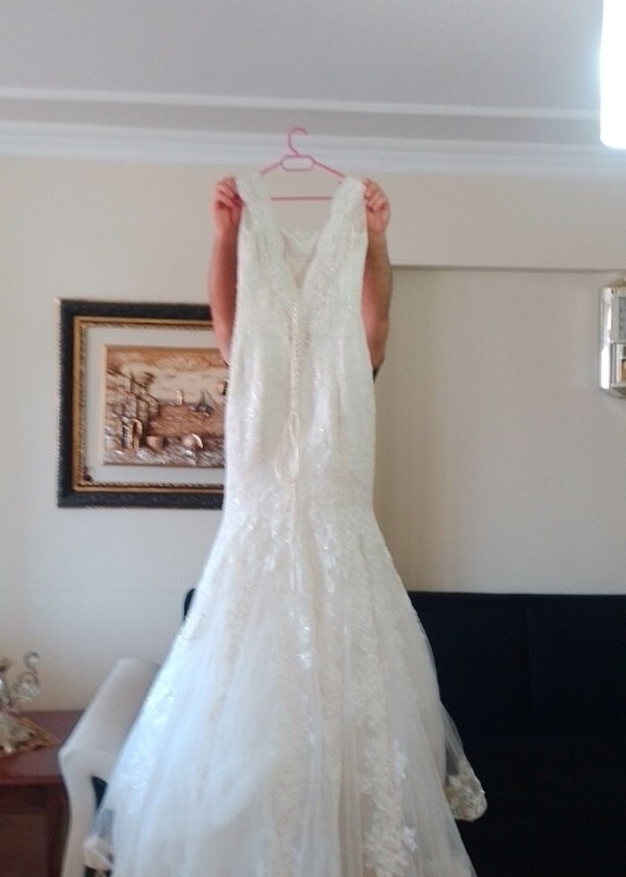 Balık model gelinlik - Görsel 4