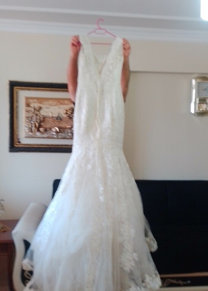 Balık model gelinlik - Görsel 5