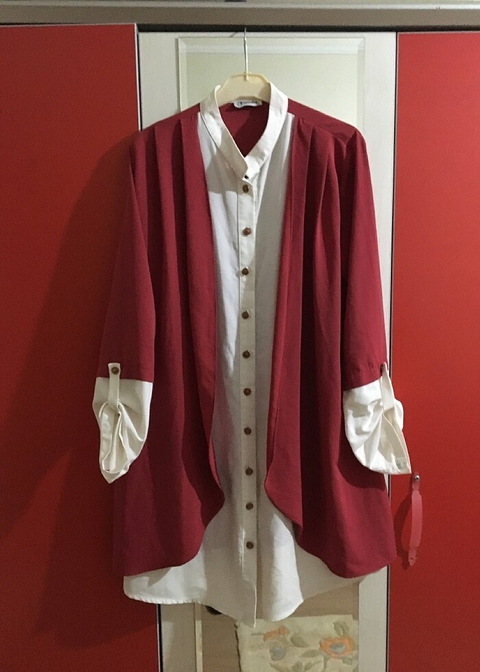 Gömlek tunik az kullanılmış - Görsel 2